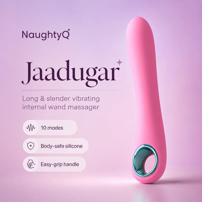 Jaadugar Slim Rechargeable Personal Wand Massager