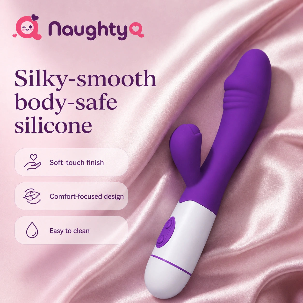 Taraang Dual-Touch Rechargeable Personal Massager