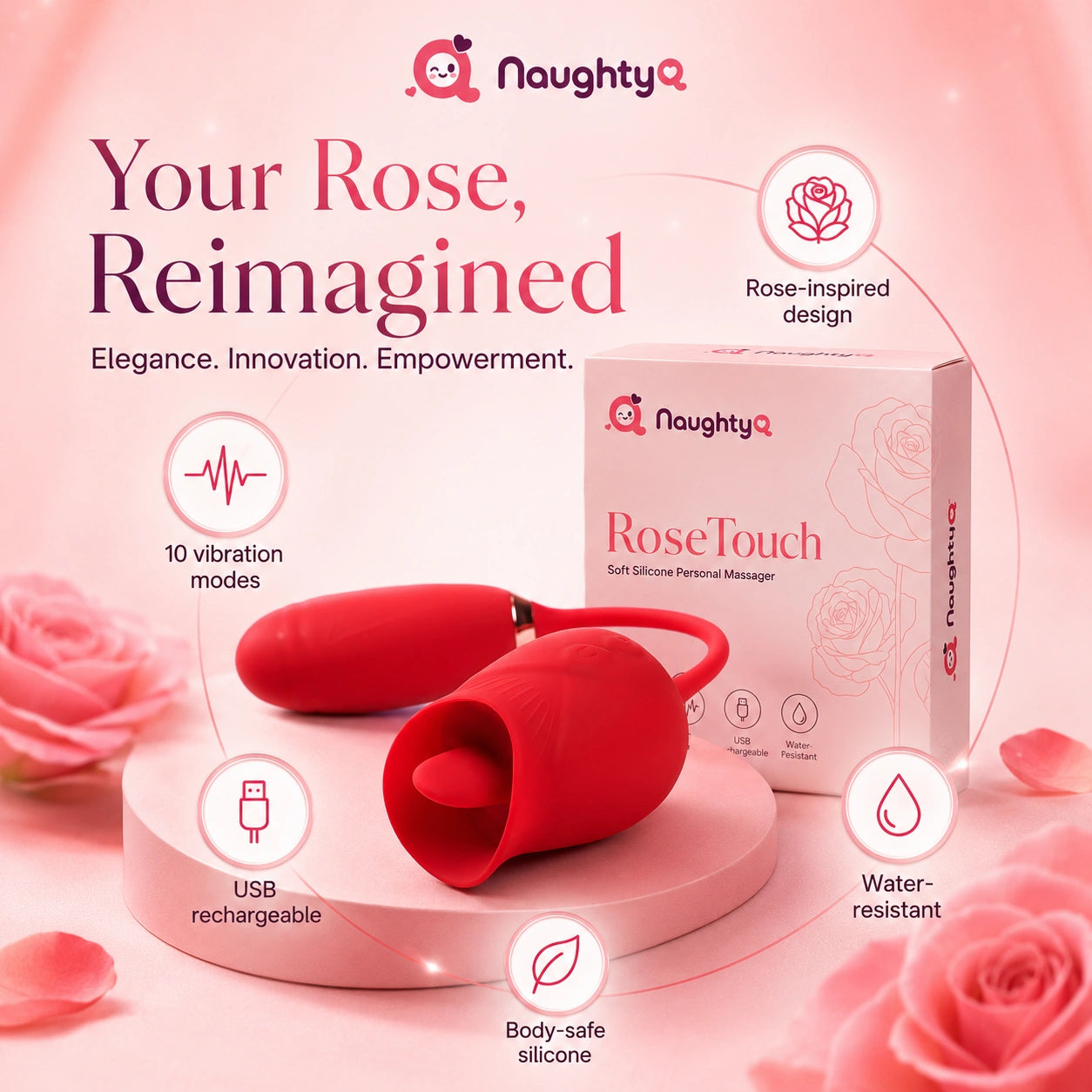 Gulaabo Soft Silicone Personal Massager
