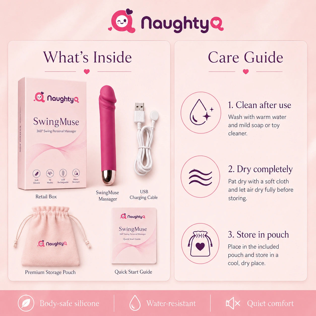 Mastani 360° Swing Personal Massager