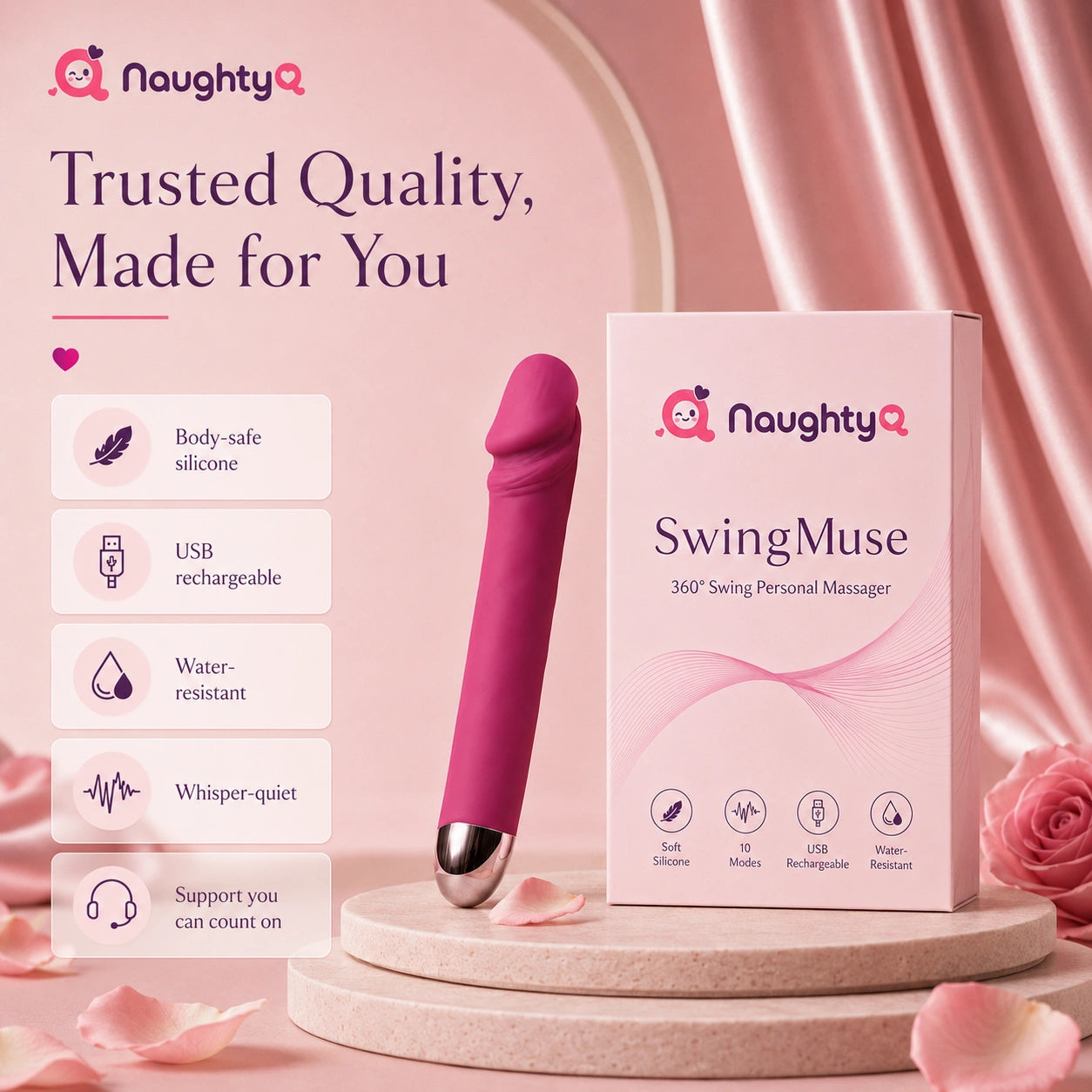 Mastani 360° Swing Personal Massager